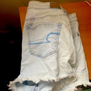 Light wash American Eagle Next Level Stretch Jean Short